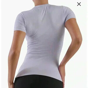 NWT- N by naked wardrobe Bare Short Sleeve Crew Top size xsmall